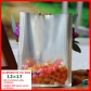 5 pcs Good Barrier Flat Aluminum Foil Food Packaging Bags with Clear Front Vacuum Food Foil Bag